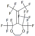 5-fluoro-5,7,7-tris(trifluoromethyl)-6-[2,2,2-trifluoro-1-(trifluoromethyl)ethylidene]-1,4-dioxepane Structure