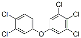 1,2,3-트리클로로-5-(3,4-디클로로페녹시)벤젠 구조식 이미지