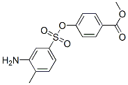 메틸4-[[(3-아미노-4-톨릴)술포닐]옥시]벤조에이트 구조식 이미지