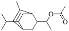 1-(8-isopropyl-6-methylbicyclo[2.2.2]oct-5-en-2-yl)ethyl acetate 구조식 이미지