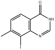 8-iodo-7-methylquinazolin-4(3H)-one 구조식 이미지