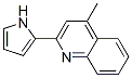4-METHYL-2-(1H-PYRROL-2-YL)QUINOLINE 구조식 이미지