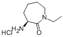 (S)-3-AMINO-1-ETHYL-AZEPAN-2-ONE HCL Structure