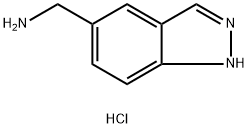 1H-Indazole-5-MethanaMine Hydrochloride Structure