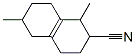 1,2,3,4,5,6,7,8-octahydro-1,6-dimethylnaphthalene-2-carbonitrile Structure