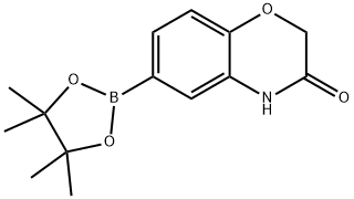 6-(4,4,5,5-tetramethyl-1,3,2-dioxaborolan-2-yl)-2H-benzo[b][1,4]oxazin-3(4H)-one 구조식 이미지