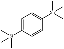 [4-(Trimethylsilyl)phenyl]trimethylstannane Structure