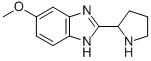 5-METHOXY-2-(PYRROLIDIN-2-YL)-1H-BENZO[D]이미다졸 구조식 이미지