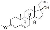 (17beta)-17-allyl-3-methoxyandrosta-3,5-dien-17-ol Structure