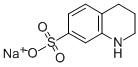 7-QUINOLINESULFONIC ACID, 1,2,3,4-TETRAHYDRO-, MONOSODIUM SALT Structure