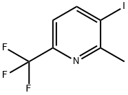 3-iodo-2-methyl-6-(trifluoromethyl)Pyridine Structure