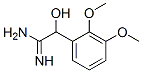 Benzeneethanimidamide,  -alpha--hydroxy-2,3-dimethoxy- Structure