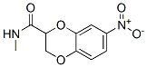 1,4-Benzodioxin-2-carboxamide,  2,3-dihydro-N-methyl-7-nitro- Structure