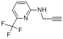 Prop-2-ynyl-(6-trifluoromethyl-pyridin-2-yl)-amine Structure