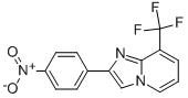 2-(4-Nitro-phenyl)-8-trifluoromethyl-imidazo[1,2-a]pyridine Structure