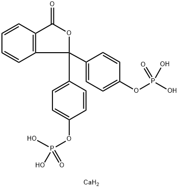Phenolphthalein diphosphate calcium salt Structure