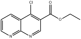 ethyl 4-chloro-1,8-naphthyridine-3-carboxylate Structure