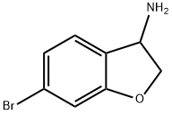 6-BROMO-2,3-DIHYDROBENZOFURAN-3-AMINE HYDROCHLORIDE Structure