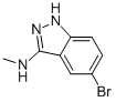 5-Bromo-N-methyl-1H-Indazol-3-amine Structure