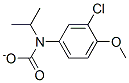 ISOPROPYL(3-CHLORO-4-METHOXYPHENYL)CARBAMATE Structure