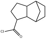 4,7-Methanoindancarbonyl chloride, hexahydro- (7CI) Structure