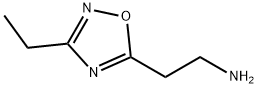 3-Ethyl-1,2,4-oxadiazole-5-ethanaMine Structure