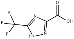 5-TrifluoroMethyl-4H-[1,2,4]triazole-3-carboxylic acid Structure