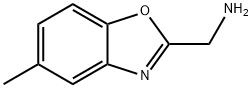 (5-Methylbenzo[d]oxazol-2-yl)MethanaMine 구조식 이미지