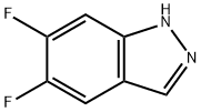 5,6-DIFLUORO-1H-INDAZOLE Structure
