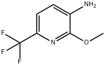 2-Methoxy-6-(trifluoromethyl)pyridin-3-amine 구조식 이미지