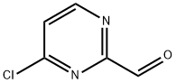 4-chloropyrimidine-2-carbaldehyde Structure