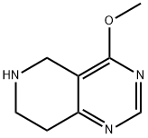 4-Methoxy-5H,6H,7H,8H-pyrido[4,3-d]pyrimidine 구조식 이미지