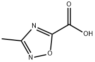 3-메틸-1,2,4-옥사디아졸-5-카르복실산 구조식 이미지