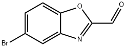 5-BROMOBENZO[D]OXAZOLE-2-CARBALDEHYDE 구조식 이미지