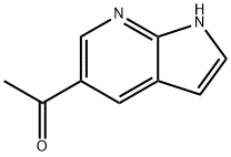 1-(1H-PYRROLO[2,3-B]PYRIDIN-5-YL)-ETHANONE Structure