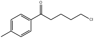 5-클로로-1-(4-메틸페닐)-1-옥소펜탄 구조식 이미지