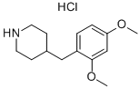 피페리딘,4-[(2,4-디메톡시페닐)메틸]-,염화수소 구조식 이미지