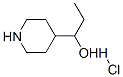 4-PIPERIDINEMETHANOL, .ALPHA.-ETHYL-, HYDROCHLORIDE Structure