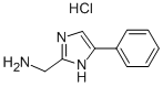C-(5-PHENYL-1H-IMIDAZOL-2-YL)-METHYLAMINE HYDROCHLORIDE Structure