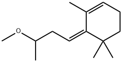 retro-Methoxy-α-ionol 구조식 이미지