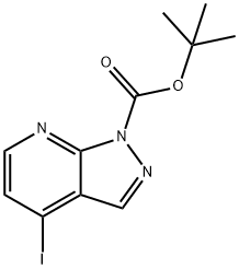 945599-35-9 1H-Pyrazolo[3,4-b]pyridine-1-carboxylic acid, 4-iodo-, 1,1-diMethylethyl ester