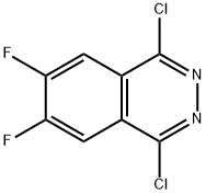 1,4-Dichloro-6,7-difluorophthalazine Structure