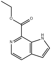 Ethyl 1H-pyrrolo[2,3-c]pyridine-7-carboxylate Structure