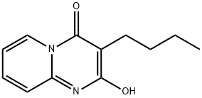 4H-Pyrido[1,2-a]pyrimidin-4-one, 3-butyl-2-hydroxy- 구조식 이미지