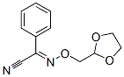 (2E)-2-(1,3-dioxolan-2-ylmethoxyimino)-2-phenyl-acetonitrile Structure