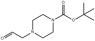 4-(2-OXO-ETHYL)-PIPERAZINE-1-CARBOXYLIC ACID TERT-BUTYL ESTER Structure