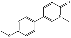 5-(4-Methoxyphenyl)-1-Methyl-1,2-dihydropyridin-2-one Structure