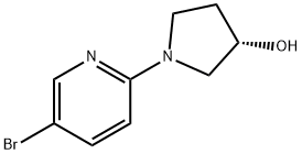 (S)-1-(5-Bromopyridin-2-yl)pyrrolidin-3-ol 구조식 이미지