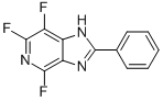 4,6,7-TRIFLUORO-2-PHENYL-1H-IMIDAZO[4,5-C]피리딘 구조식 이미지