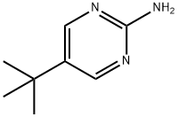 2-пиримидинамин, 5- (1,1-диметилэтил) - (9CI) структурированное изображение